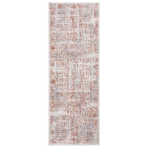 United Weavers Of America Austin Nixon Rust Runner Rug, 2 ft. 7 in. x 7 ft. 4 in. 4540 20558 28E